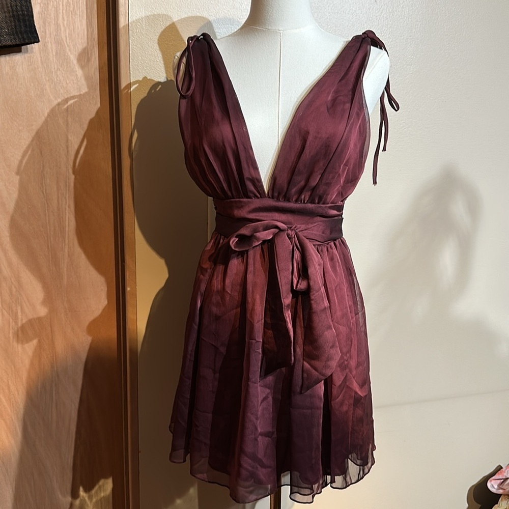 Lucy in the Sky Deep Red Top